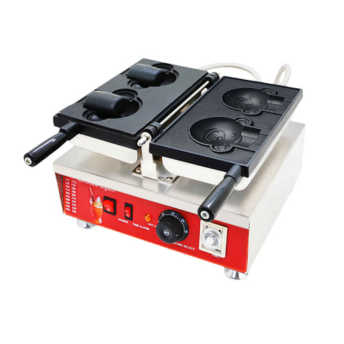 Electric cartoon bear waffle - electric,