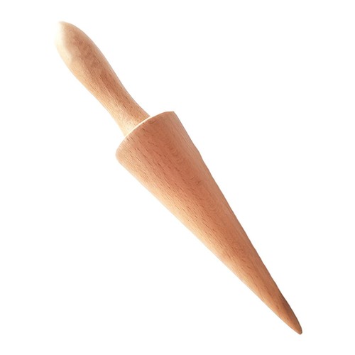 Wooden ice cream cone - ice,